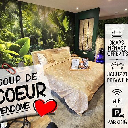 Appartement Chambre Cosy - Jacuzzi - Little Room Vendome Bagian luar foto